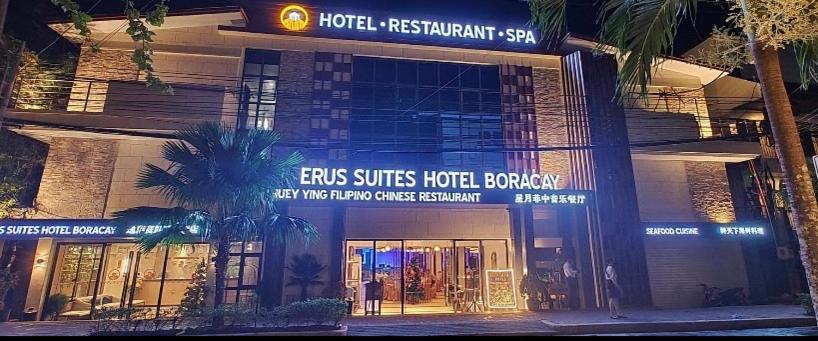 Erus Suites Hotel Boracay Manoc-Manoc Exterior foto